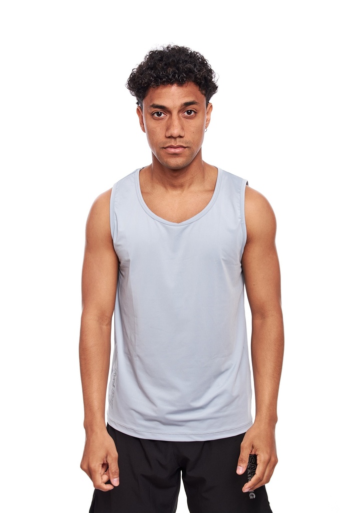 Musculosa Sahara Gris Perla