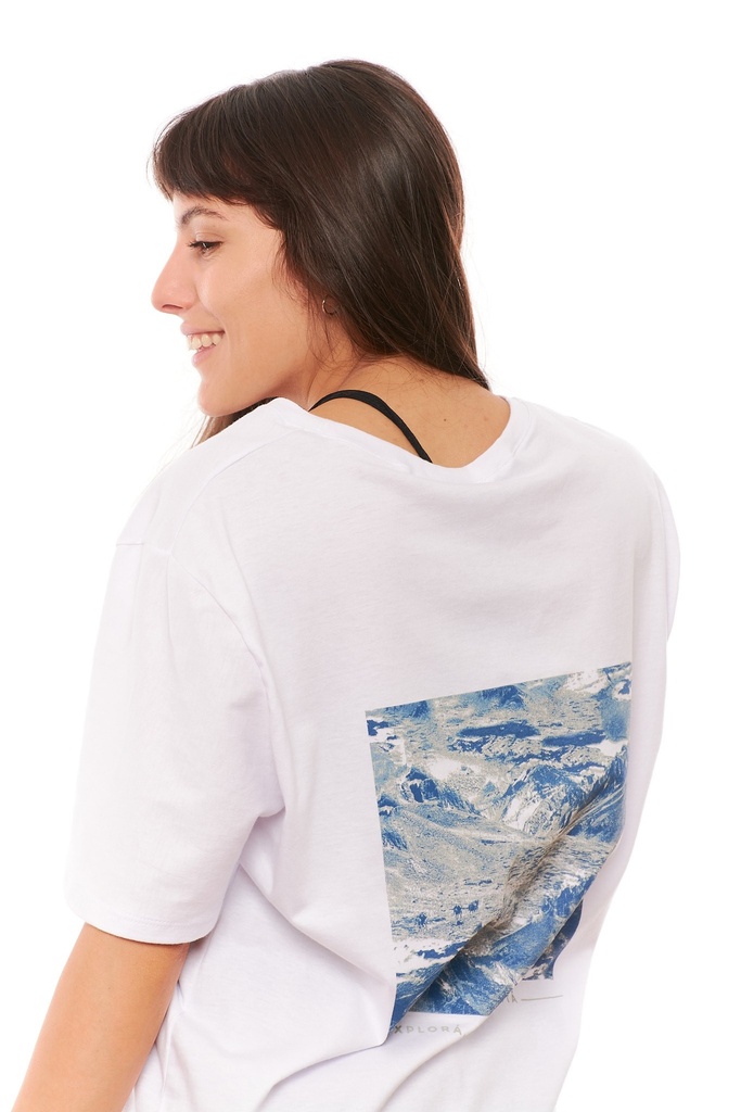 Remera Andes Unisex Blanco