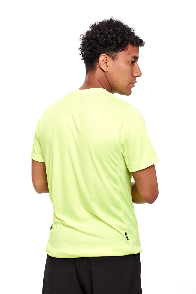 Remera Running Amarillo Fluo