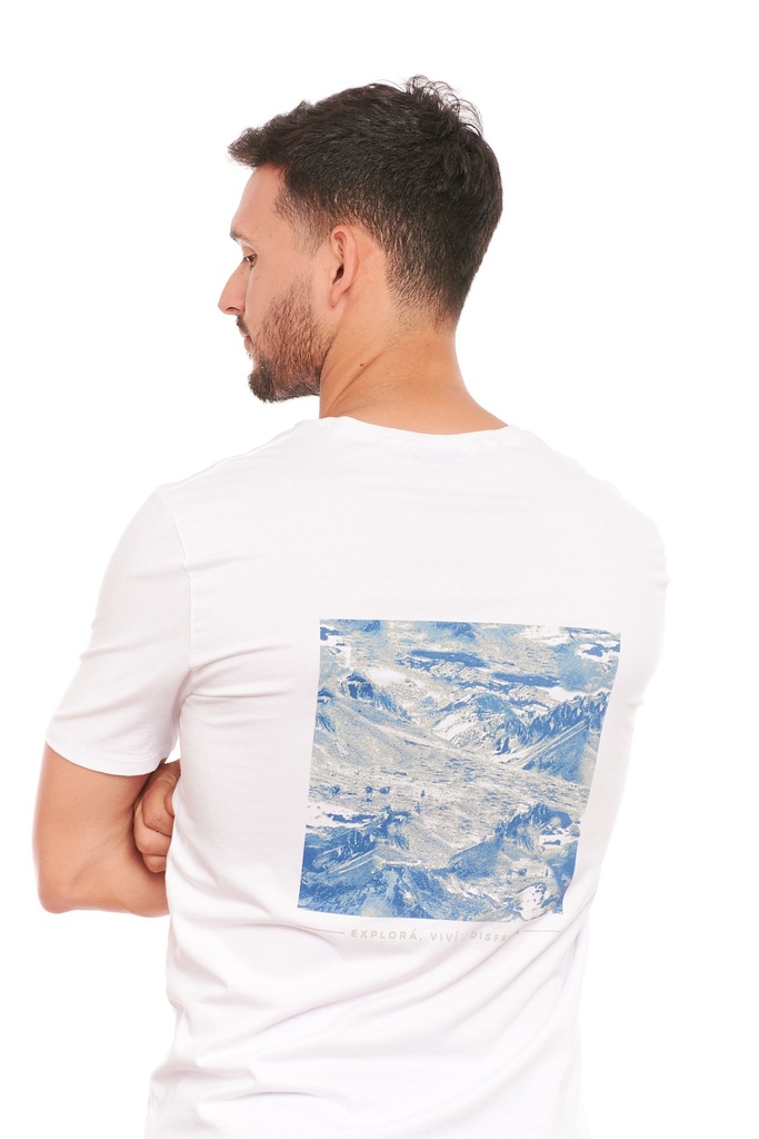 Remera Andes Unisex Blanco