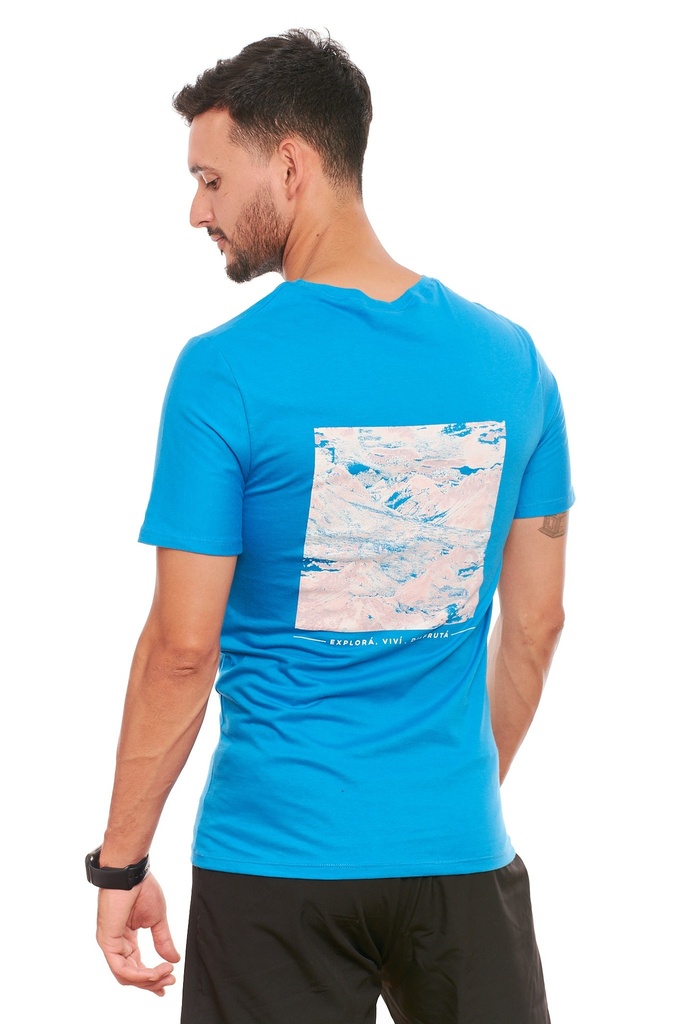 Remera Andes Unisex Azul