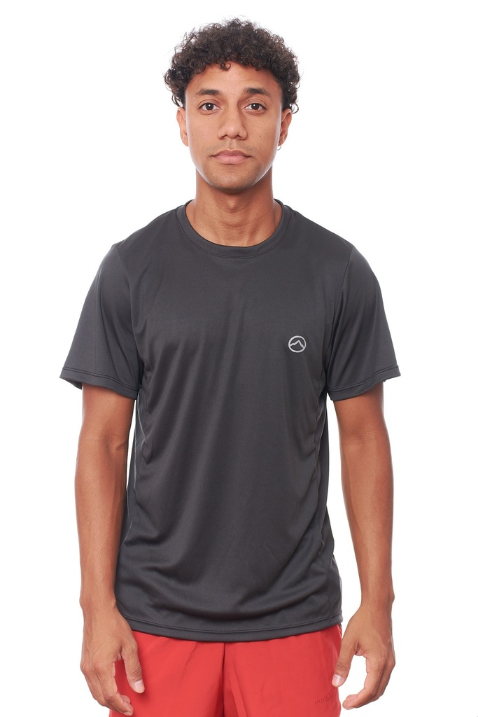 Remera Running Negro