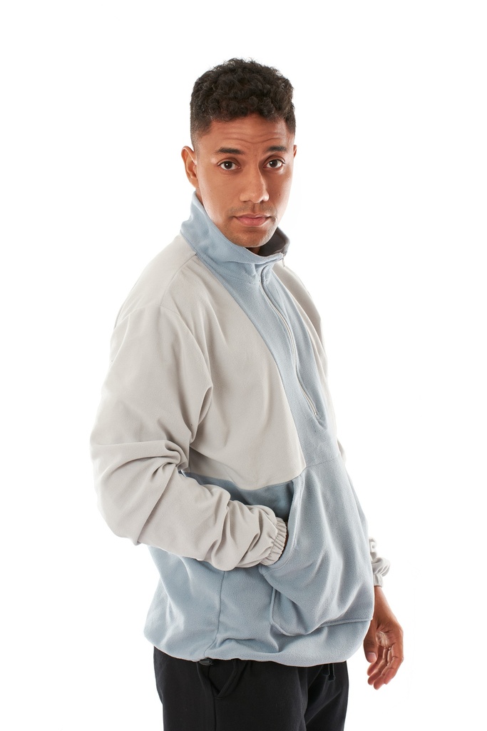 Buzo Adventure Unisex Gris Azulado