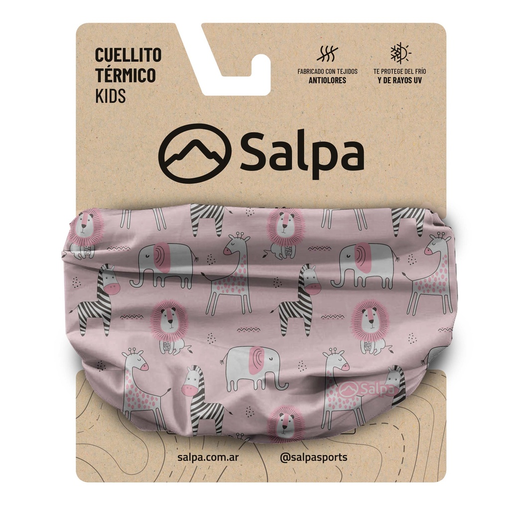 Cuello KIDS Zebras y Jirafas