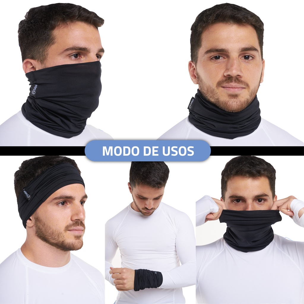 Cuello Lineas Sport Microfibra