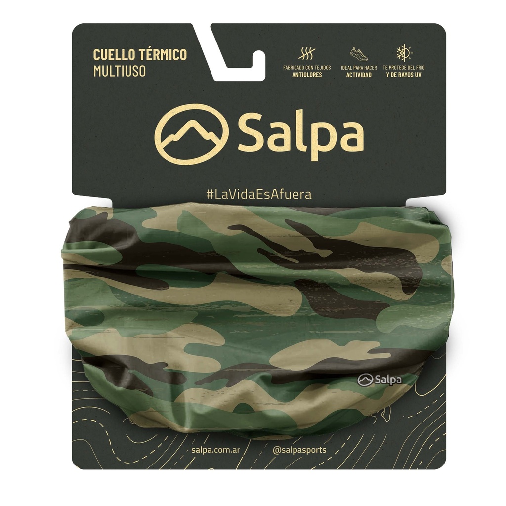 Cuello Camuflado Militar