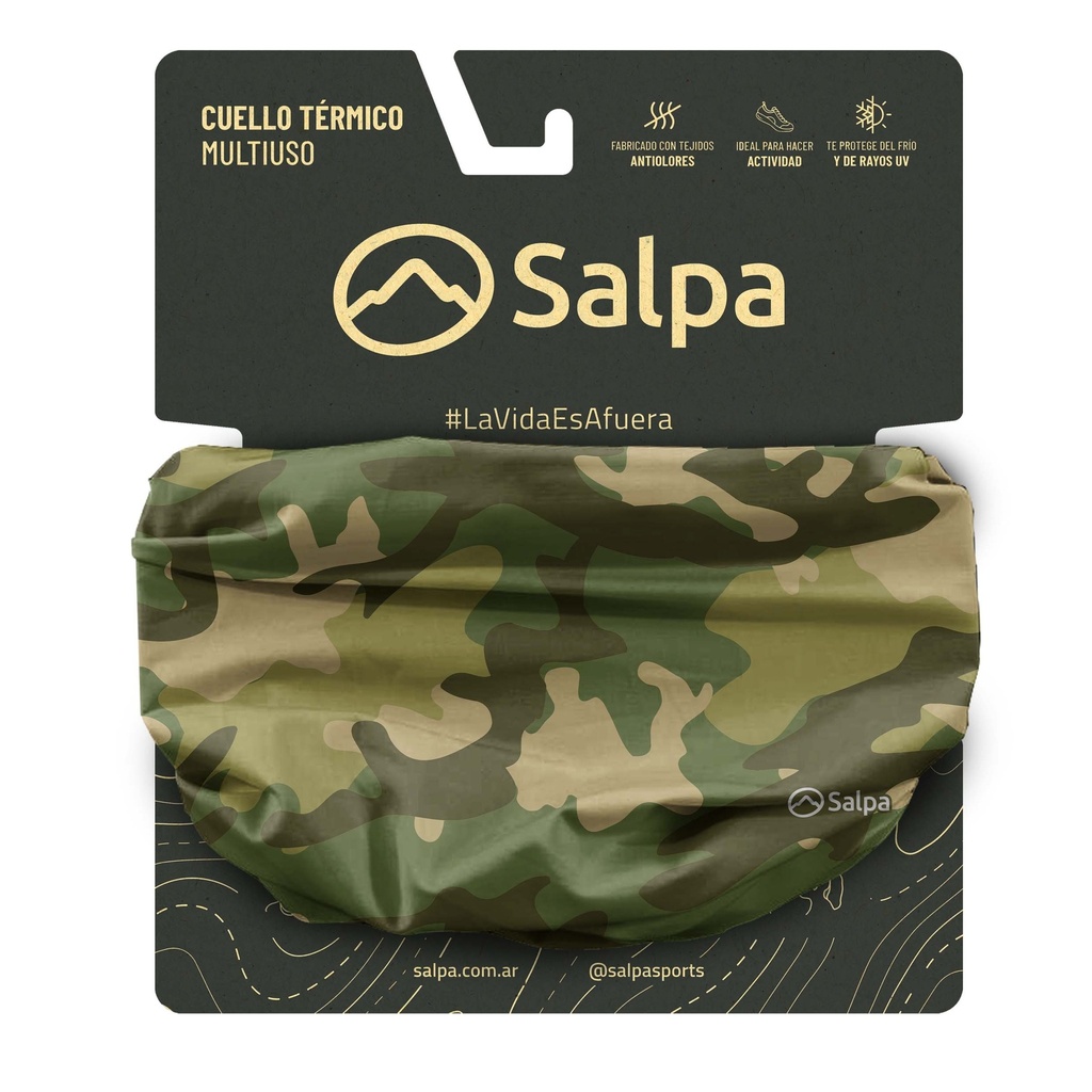 Cuello Camuflado Mountain Microfibra