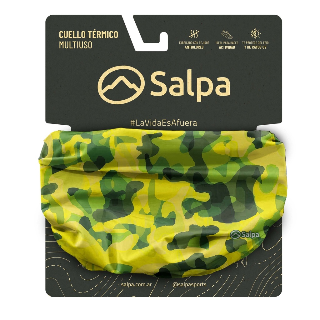 Cuello Camuflado Neon