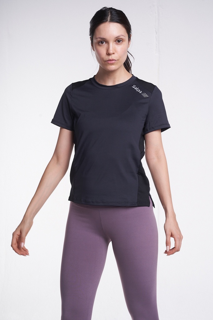 Remera Gaia (M, Negro)