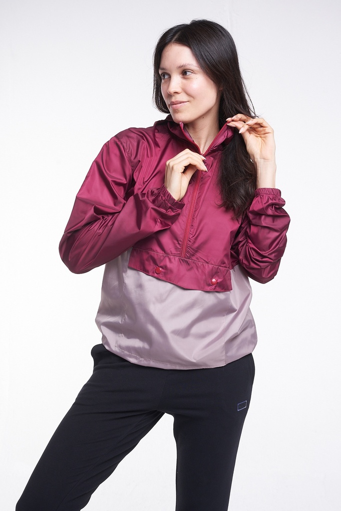 Rompevientos Kanguro (Hombre XL / Mujer XXL, Bordo)