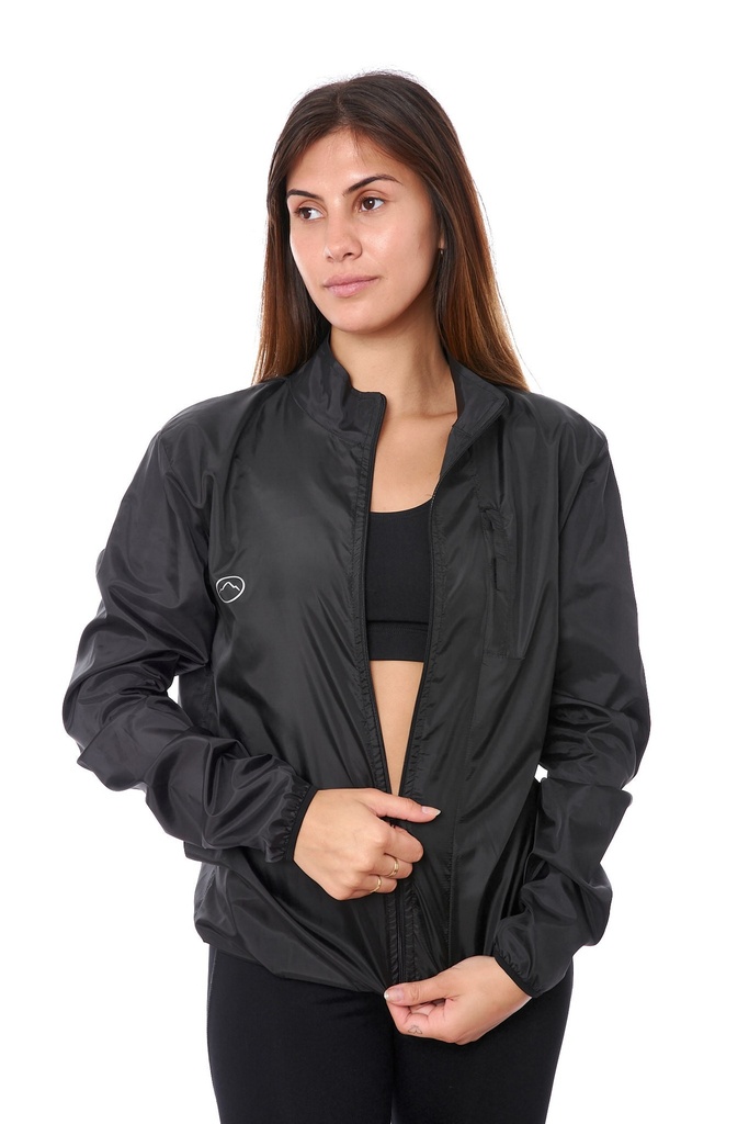 11022024: Rompevientos Ultralight (Hombre XS / Mujer S, Negro)
