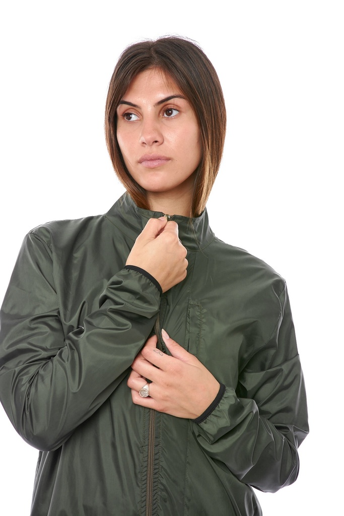 11022024: Rompevientos Ultralight (Hombre XS / Mujer S, Verde Militar)