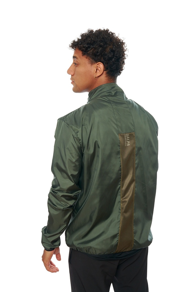 11022024: Rompevientos Ultralight (Hombre XS / Mujer S, Verde Militar)