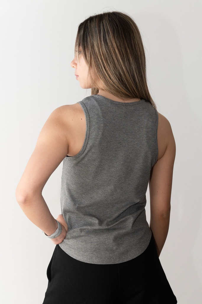 Musculosa Soul Gris