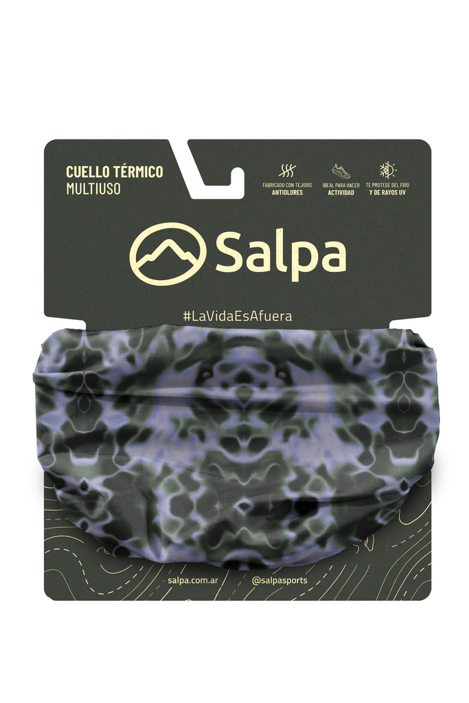 Cuello Psique Microfibra Violeta