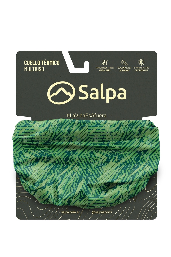 Cuello Vacui Microfibra Verde