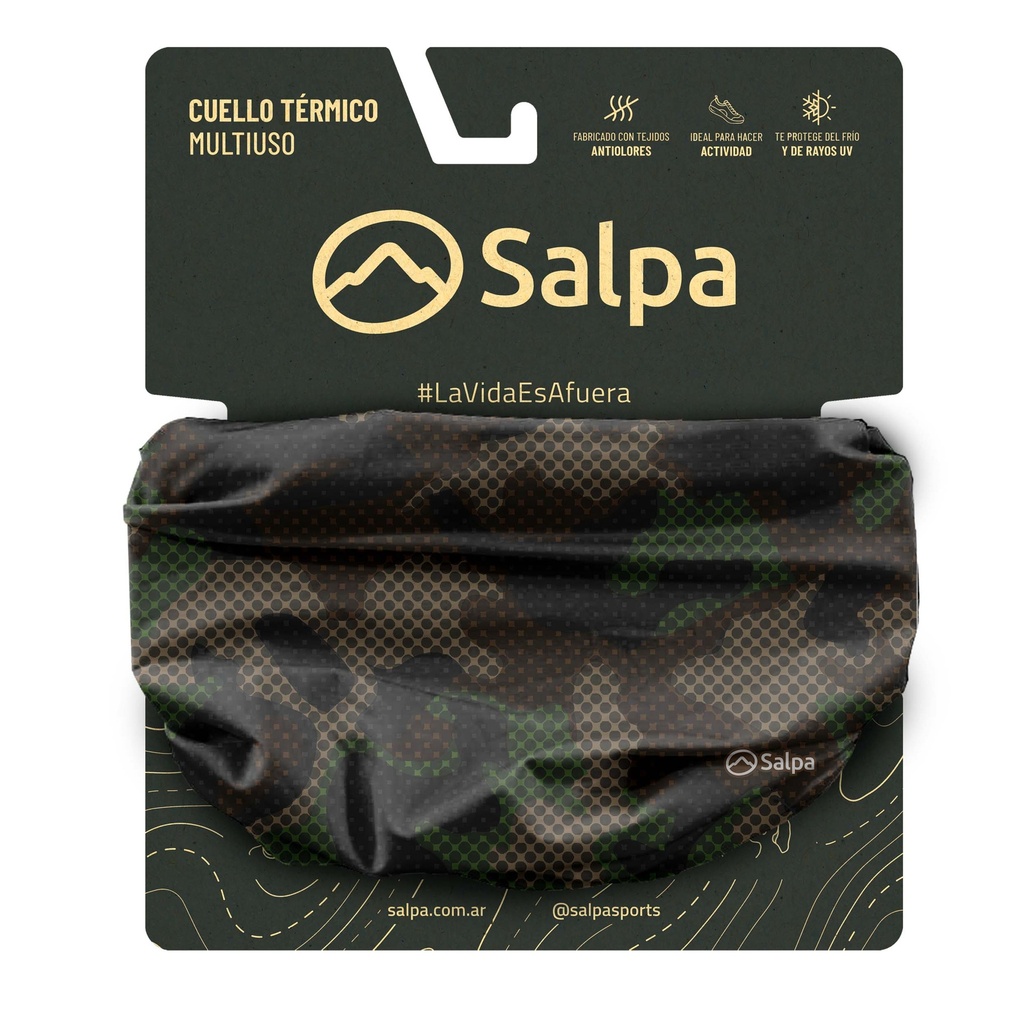 Cuello Camuflado War Microfibra