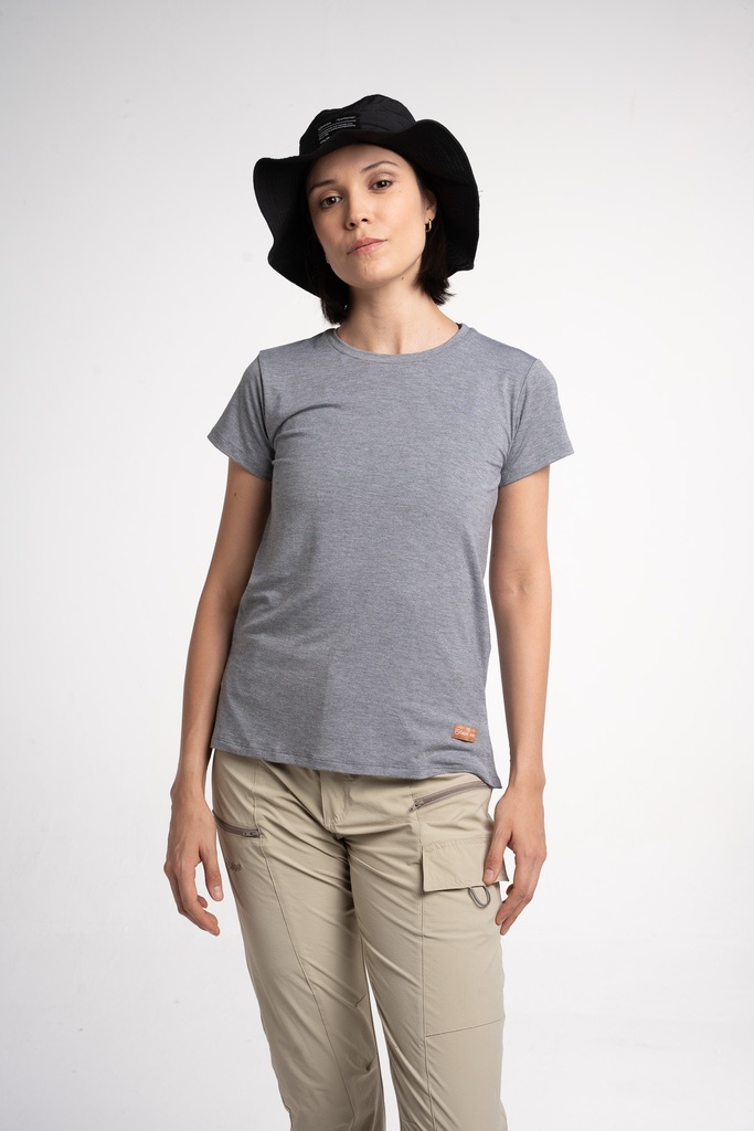 Remera Pure Gris Melange