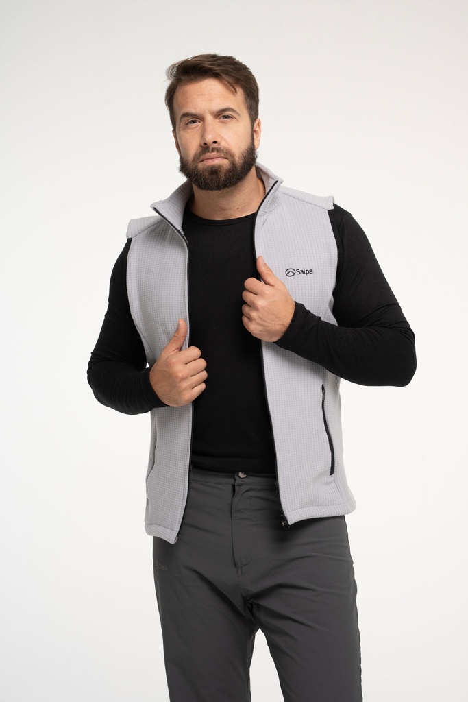 Chaleco Epuyen Gris Perla