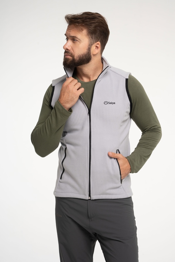 Chaleco Epuyen Gris Perla