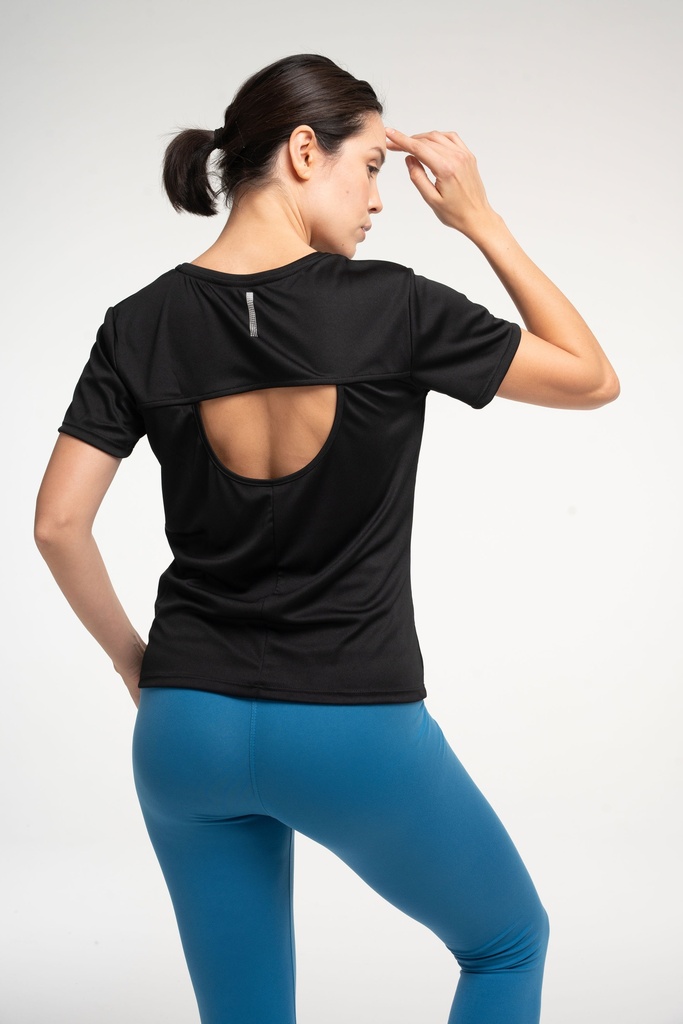 Remera Core GreenMove Negro