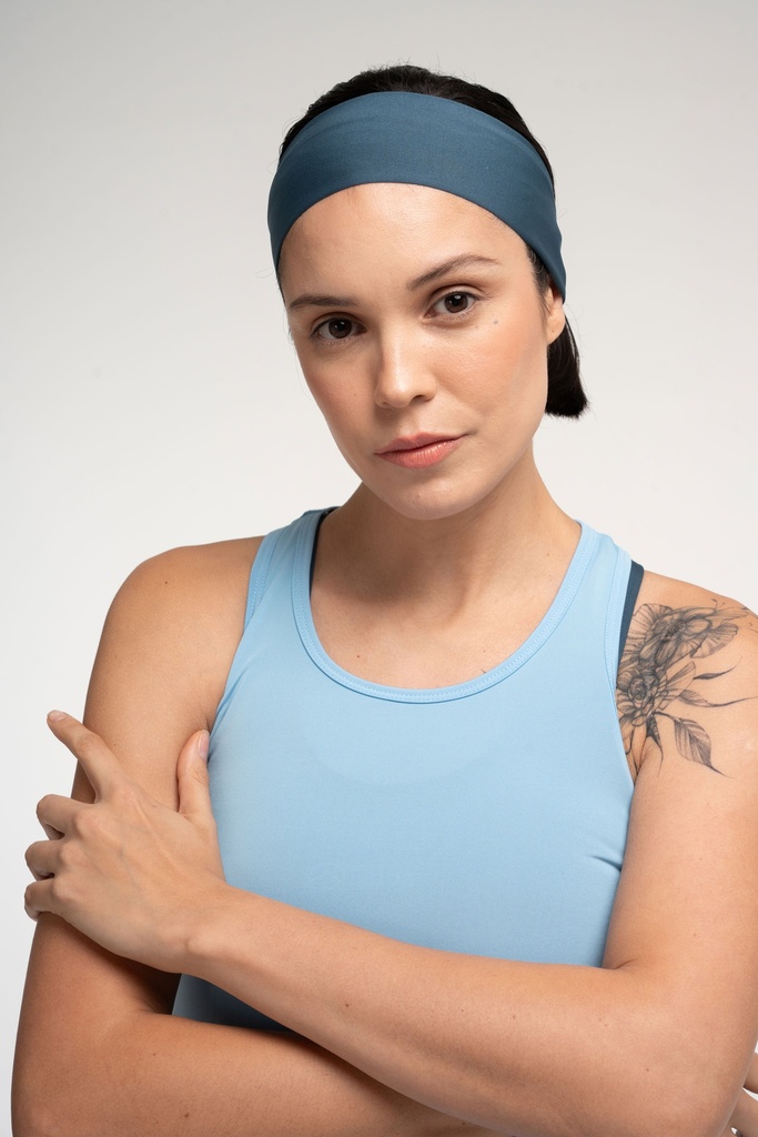 Vincha All Black Azul Marino