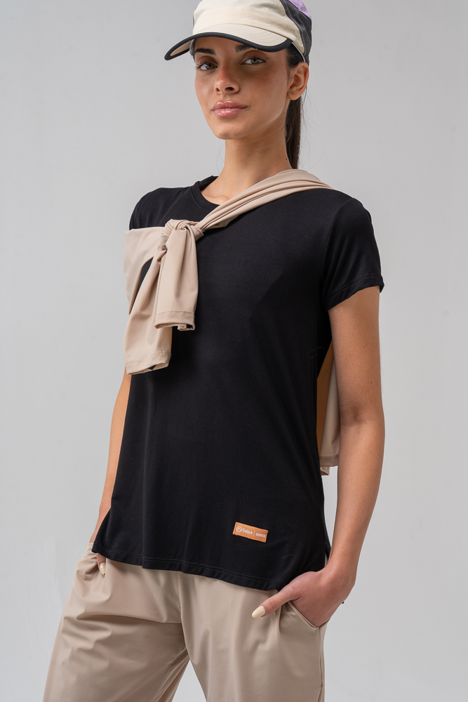 Remera Pure Mujer Negro
