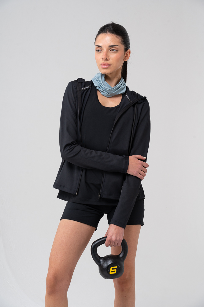 Musculosa Jump Elemental Negro