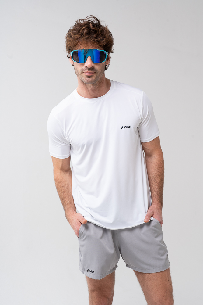 Short Lunge Elemental Gris Perla
