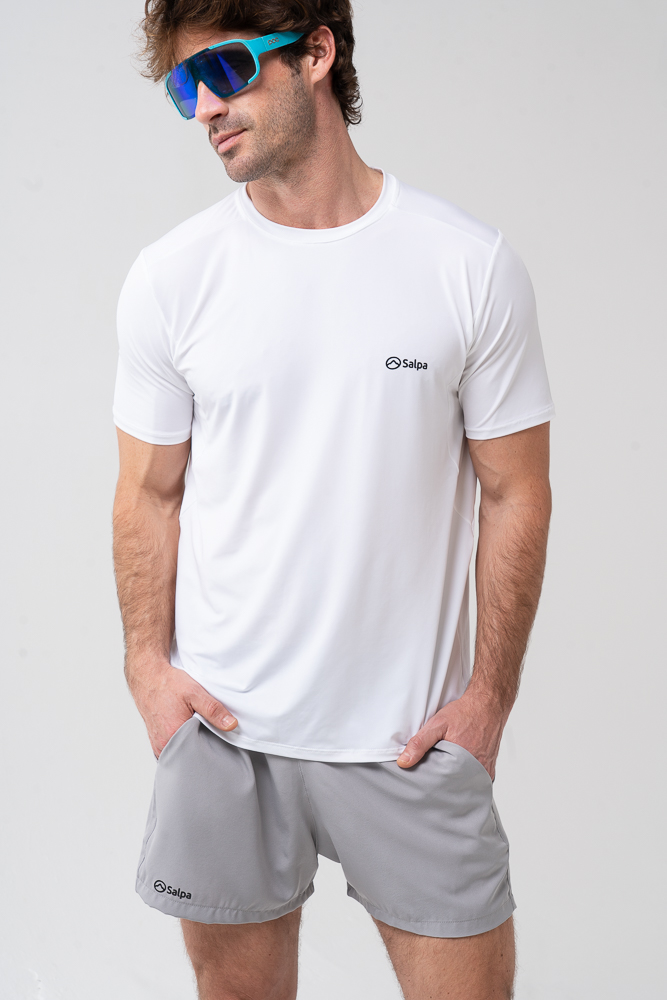 Short Lunge Elemental Gris Perla