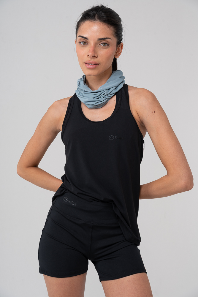 Calza Corta Jump Elemental Negro