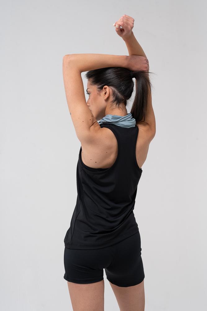 Musculosa Jump Elemental Negro