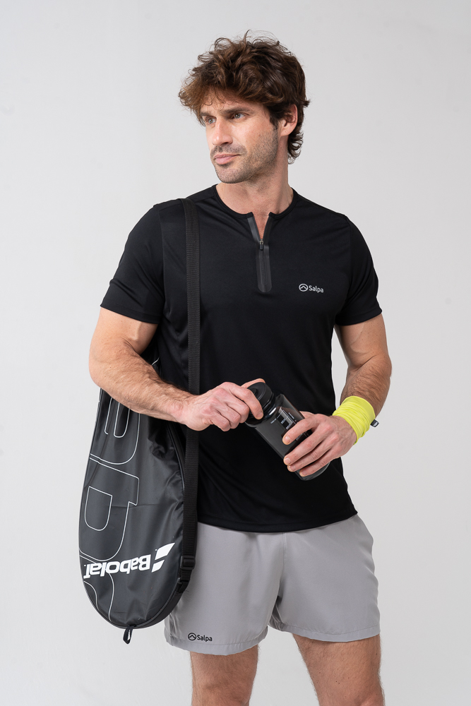 Remera Alpina Negro