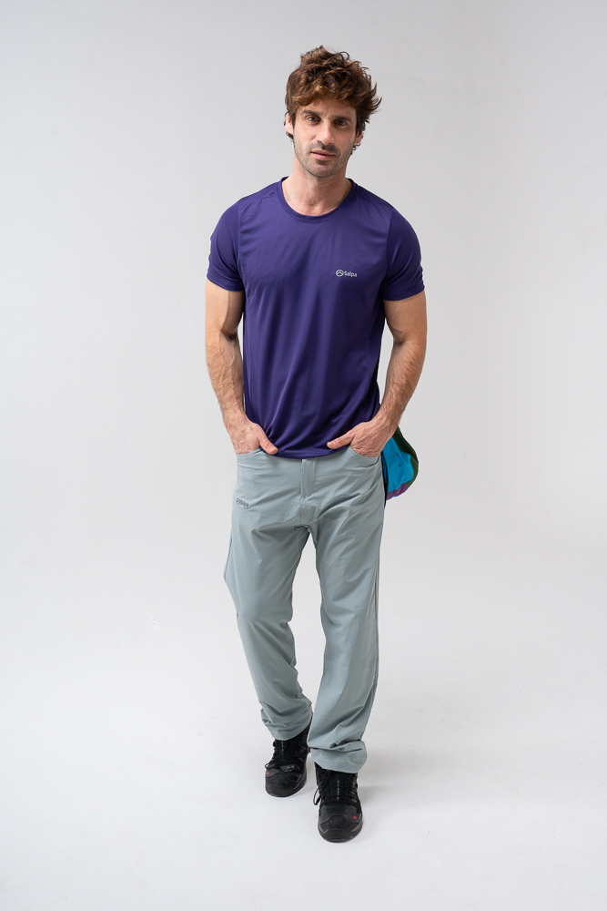 Pantalon Penitentes Gris Claro