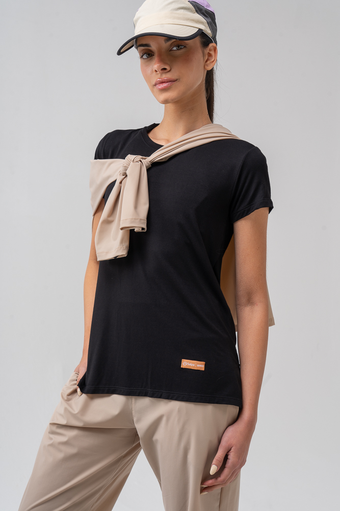 Remera Pure Mujer Negro
