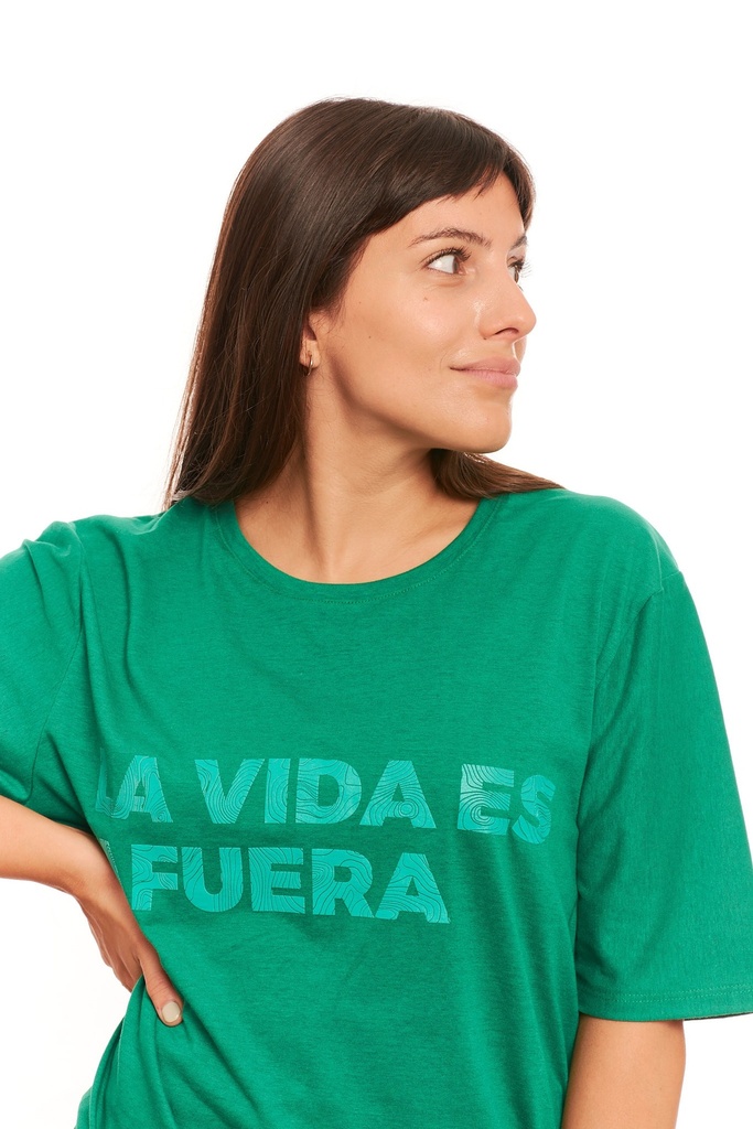 Remera La Vida Es Afuera