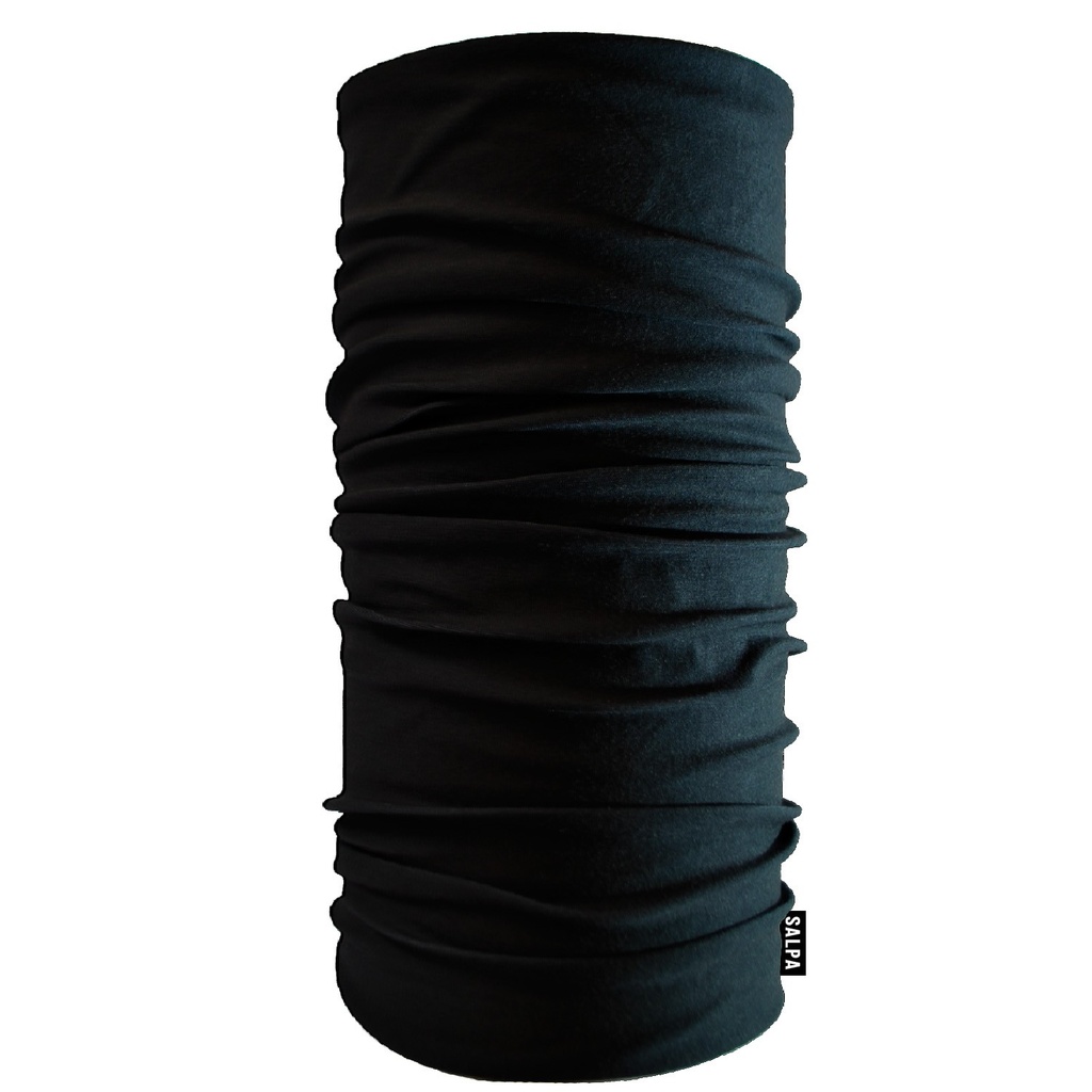 Cuello All Black Grifa Microfibra