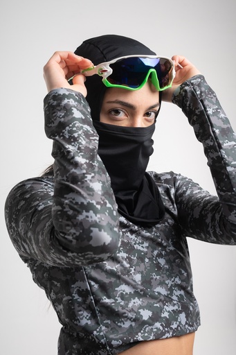 [1699500218375] Balaclava All Black Extra Warm