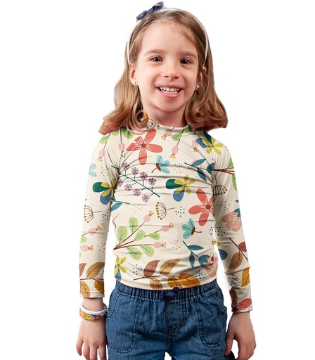 Remera Proteccion UV Infantil Silvestre